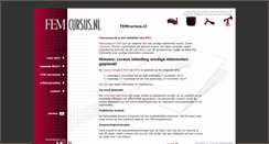 Desktop Screenshot of femcursus.nl