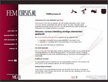 Tablet Screenshot of femcursus.nl